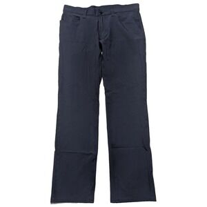 ARMANI JEANS - Men 34X31 Blue Nylon Stretch 5-Pocket Slim Pants